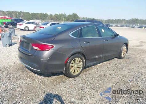 2016 Chrysler 200 Limited/Limited Platinum from USA, damaged, VIN 1C3CCCAB1GN142638